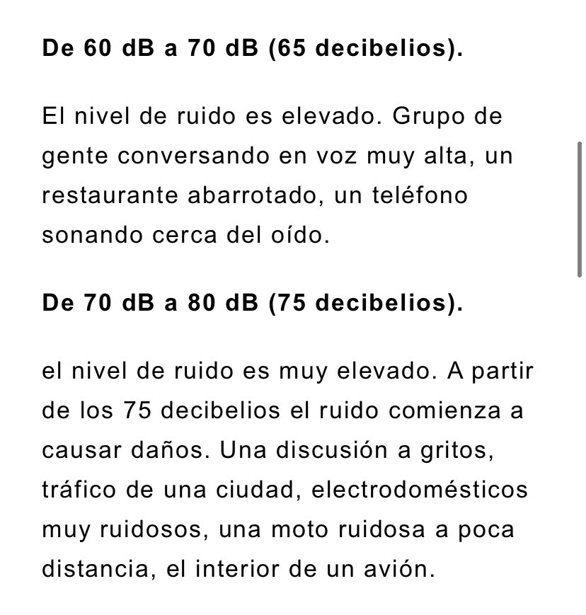 MarcoEyzaguirre's tweet photo. La norma en Barranco especifica el tope de decibeles (dB) permitidos en 50dB, medidos al aire libre.

Como serán de contaminantes sus eventos que tienen más de 70dB, midiendo desde dentro de mi casa y con las ventanas cerradas.

Equivale a tener una moto ruidosa en tu cuarto. https://t.co/kBLPg7oZ3b