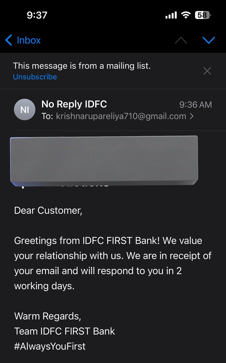 @IDFCFIRSTBank Stop this bullshit about your tag line (#AlwaysYouFirst) it’s just the opposite of what you provide I haven’t seen anything more pathetic and lethargic than your service. Sure there’s 1 thing u r excellent at & that’s testing the patience level of a person