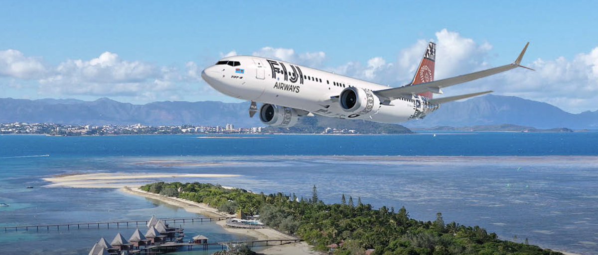 ncla1ere's tweet photo. Une nouvelle ligne aérienne va relier Nouméa à Fidji à partir de décembre https://t.co/1lzmdn4ATe https://t.co/IJI0J2U34s
