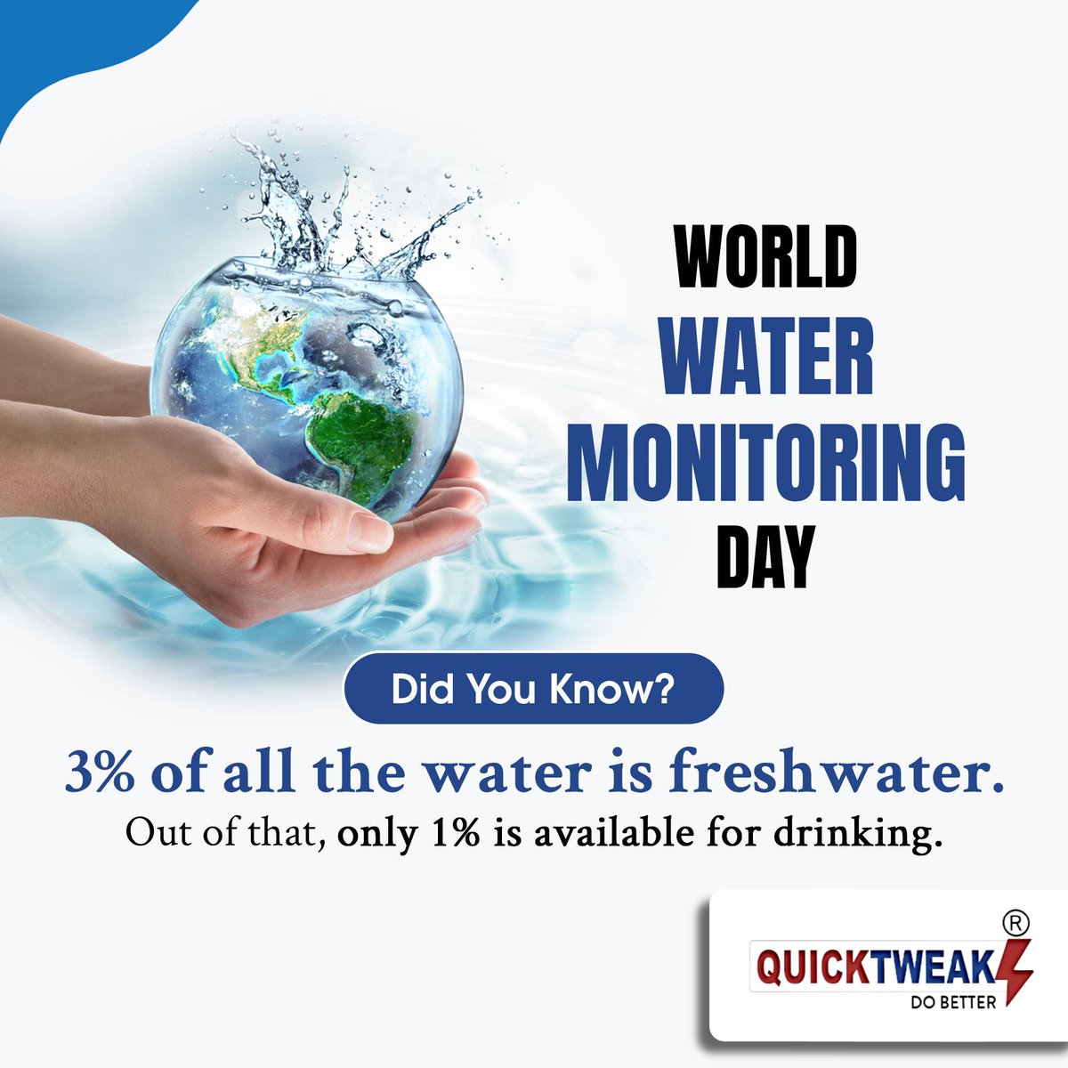 quicktweak_in's tweet photo. #worldwatermonitoringday @QT_332001 @QT_331001 https://t.co/CCG64QWao3