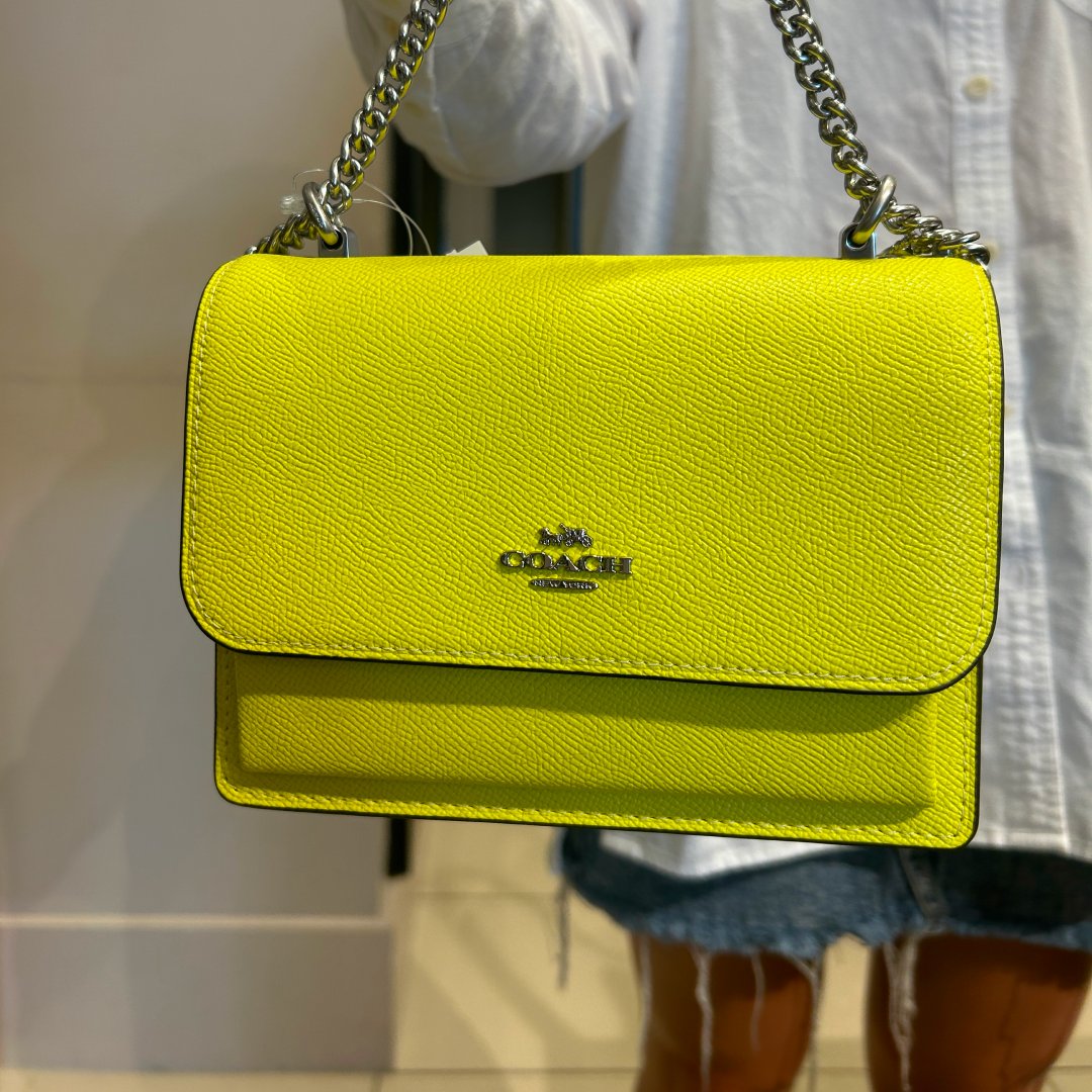 Coach Outlet Gallery Tote in Yellow