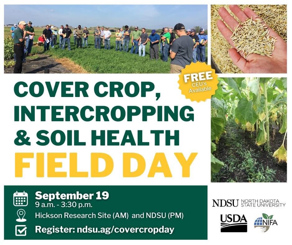 Join us for our intercropping, forages and cover crops field day.