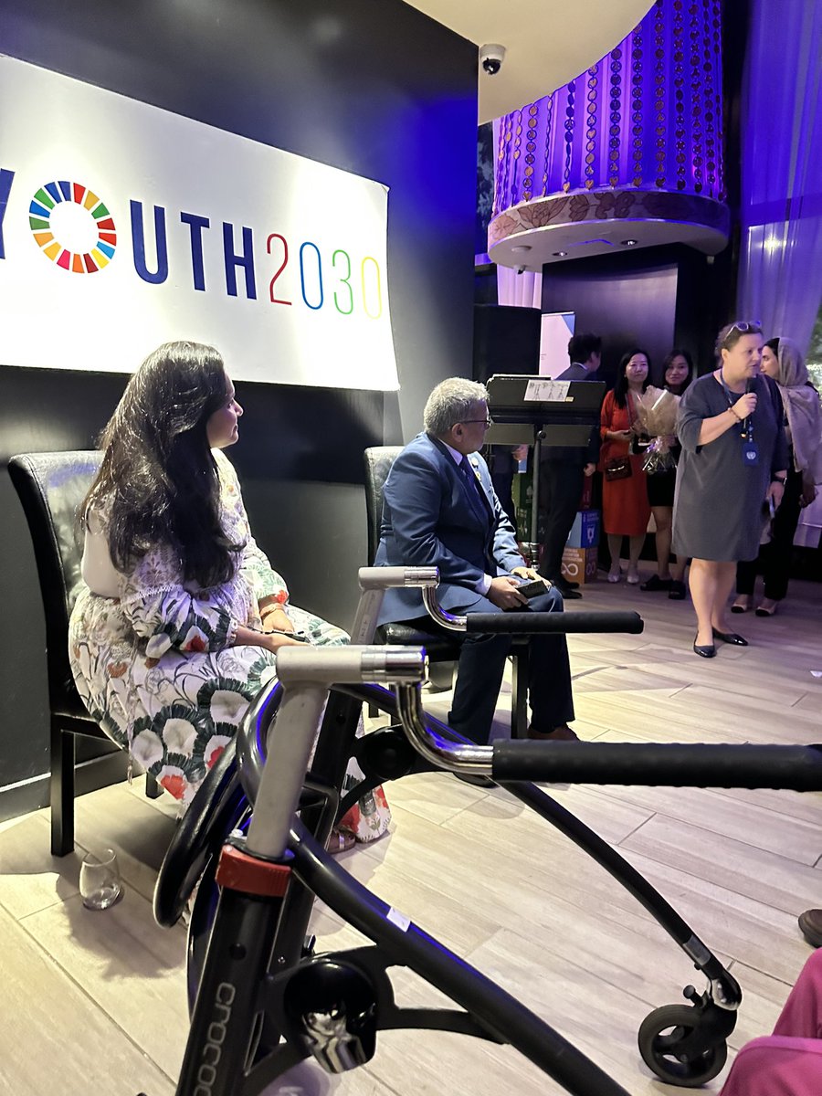 Nhial Deng (@nhialgdeng) on Twitter photo Thrilled to join youth leaders at the UN Grill in New York, celebrating the incredible legacy and leadership of <a href="/jayathmadw/">Jayathma Wickramanayake</a> as the <a href="/UNYouthEnvoy/">UN Youth Envoy</a>! 🎉
Thank you <a href="/jayathmadw/">Jayathma Wickramanayake</a> for bringing youth voices to the UN in all their diversities & intersectional identities!
#YouthLead Thrilled to join youth leaders at the UN Grill in New York, celebrating the incredible legacy and leadership of <a href="/jayathmadw/">Jayathma Wickramanayake</a> as the <a href="/UNYouthEnvoy/">UN Youth Envoy</a>! 🎉
Thank you <a href="/jayathmadw/">Jayathma Wickramanayake</a> for bringing youth voices to the UN in all their diversities & intersectional identities!
#YouthLead