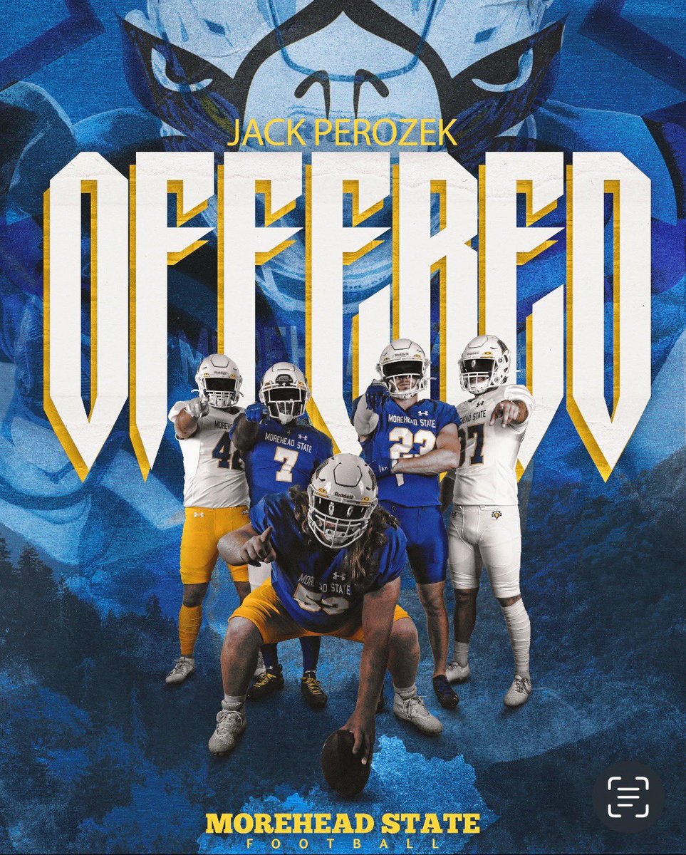 Jack Perozek (@jack_perozek) on Twitter photo After a great phone call with <a href="/luker_coach/">Coach Tanner Luker</a>, I’m blessed to receive an offer to play football for Morehead State University!! <a href="/MSUEaglesFB/">Morehead State Football</a> @RobTenyerMSU <a href="/Coach_Morris2/">Carson Morris</a> <a href="/beecee419/">Coach Brandon Carter</a> <a href="/OHillsFootball/">Ottawa Hills Football</a> After a great phone call with <a href="/luker_coach/">Coach Tanner Luker</a>, I’m blessed to receive an offer to play football for Morehead State University!! <a href="/MSUEaglesFB/">Morehead State Football</a> @RobTenyerMSU <a href="/Coach_Morris2/">Carson Morris</a> <a href="/beecee419/">Coach Brandon Carter</a> <a href="/OHillsFootball/">Ottawa Hills Football</a>