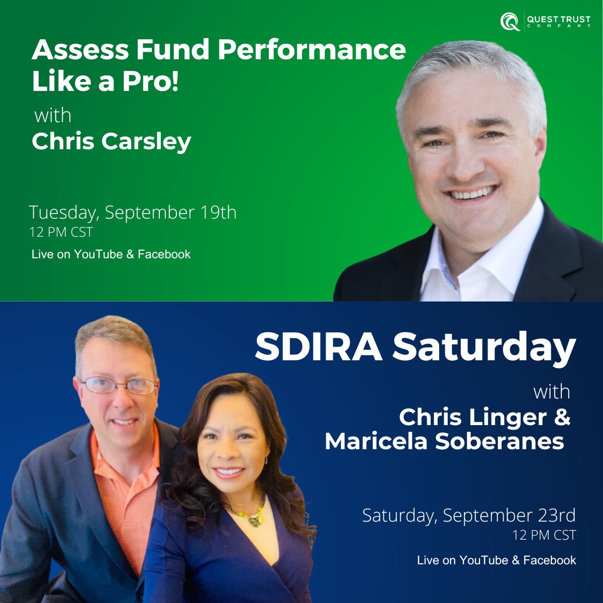 QuestTrustCo's tweet photo. Its time to plan your week and #LearnWithQuest! How can you expand your investing horizons?
Register now at the link below 👇
https://t.co/nt32pYtMfc

#SDIRA #InvestingEducation #FinancialEducation https://t.co/YN9lAzfnBU