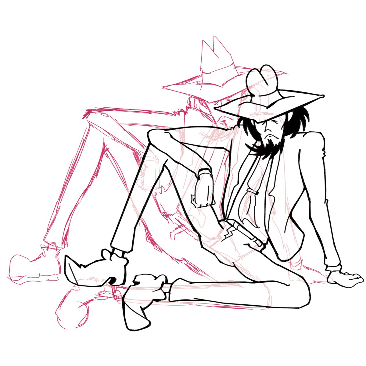 AB_Stuffs's tweet photo. More Koike styled Jigen https://t.co/hfi0m8FSIO