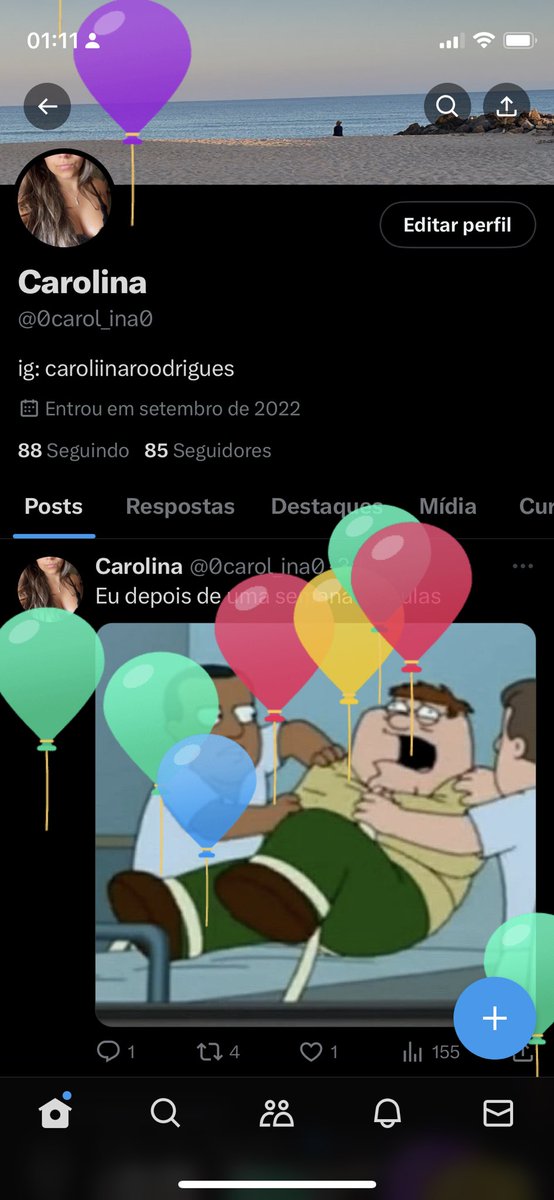 o twitter a dar os parabéns