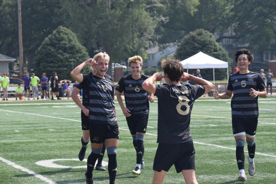pointy007's tweet photo. The NWU Men’s Soccer guys finished out an unbeaten start to non conference play today before conference. Good soccer &amp; they set a record for best record (6W, 1D) through first 7 games since 2001! More than that they play with a smile &amp; try to find joy along the way.
#pwolfnation https://t.co/TP00ujzdyC