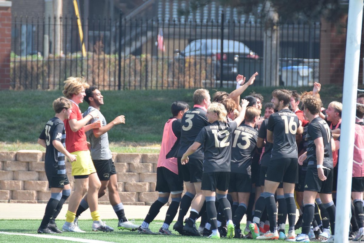 The NWU Men’s Soccer guys finished out an unbeaten start to non conference play today before conference. Good soccer &amp; they set a record for best record (6W, 1D) through first 7 games since 2001! More than that they play with a smile &amp; try to find joy along the way.
#pwolfnation