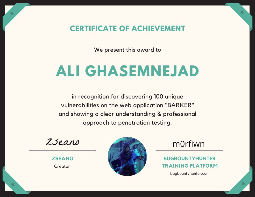 I wanna say thank you to <a href="/zseano/">zseano</a> for his amazing platform, i have learnt a lot from him and people in BBH community and also I am happy because i have best people around me &amp; best team, WTN i couldn't finish this without help of you guys