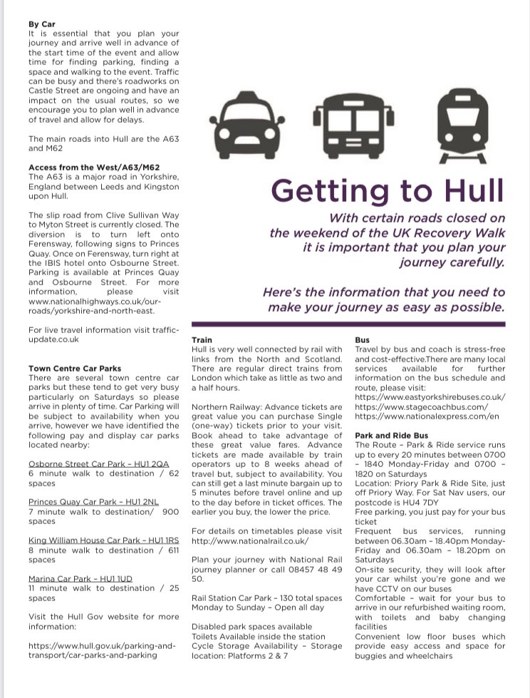 FAVORUK's tweet photo. Important travel info for the UK Recovery Walk in Hull, Sat 23 Sept 2023 π
#UKRW2023 #FavorUKπ #UKRecoveryWalk23 #Hull #recoveryispossible #recovery #wedorecover #Recoverywalks #RecoveryMonth https://t.co/InRUR3aAe9