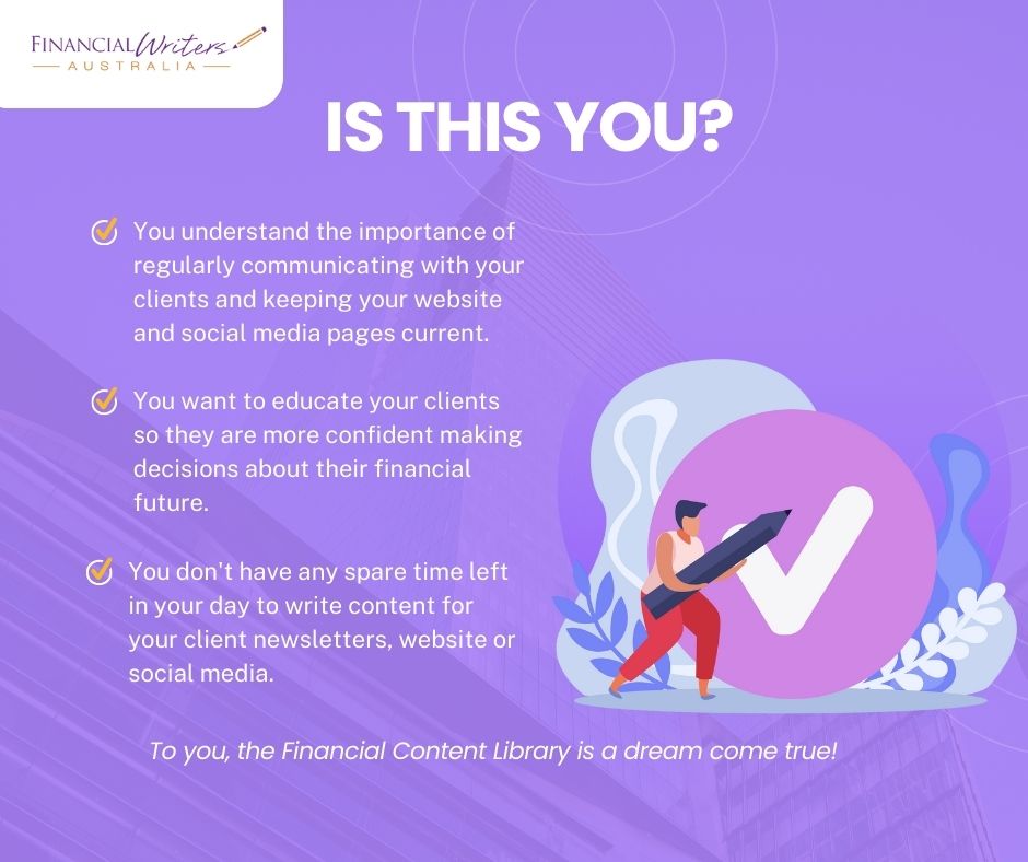 financelibrary's tweet image. Join now and you will have full access to 400+ pieces of content to easily create newsletters, keep your financial blog updated, and your social media channels humming. Simple!
 
#contentcreationmagic #socialmediasolutions #mediamastery #contenthub #financialinspirations #med ...