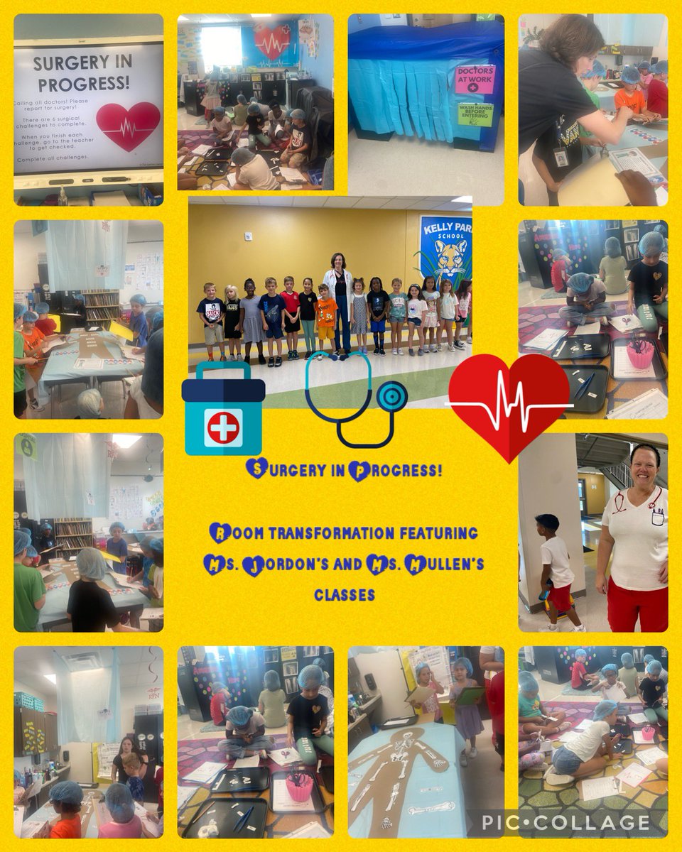 Helena Gurgone (@helena_gurgone) on Twitter photo Room Transformation featuring Ms. Jordon’s and Ms. Mullen’s classes
🩺💓💛💙<a href="/KellyParkSchool/">Kelly Park School_OCPS</a> Room Transformation featuring Ms. Jordon’s and Ms. Mullen’s classes
🩺💓💛💙<a href="/KellyParkSchool/">Kelly Park School_OCPS</a>