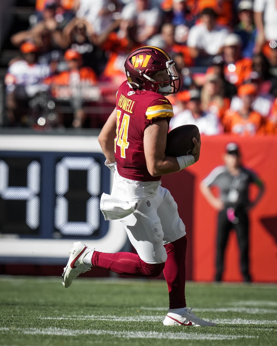 Sam Howell is 3-0 as an NFL starter