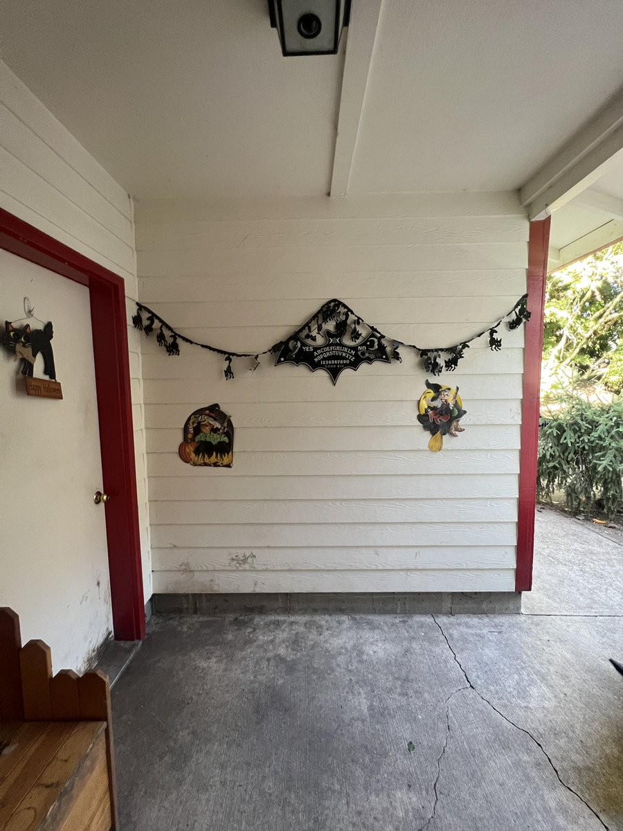 Melonballer22's tweet photo. To do list : Mop the floors 
Task finished: decorate for Halloween https://t.co/fxbTQW304I