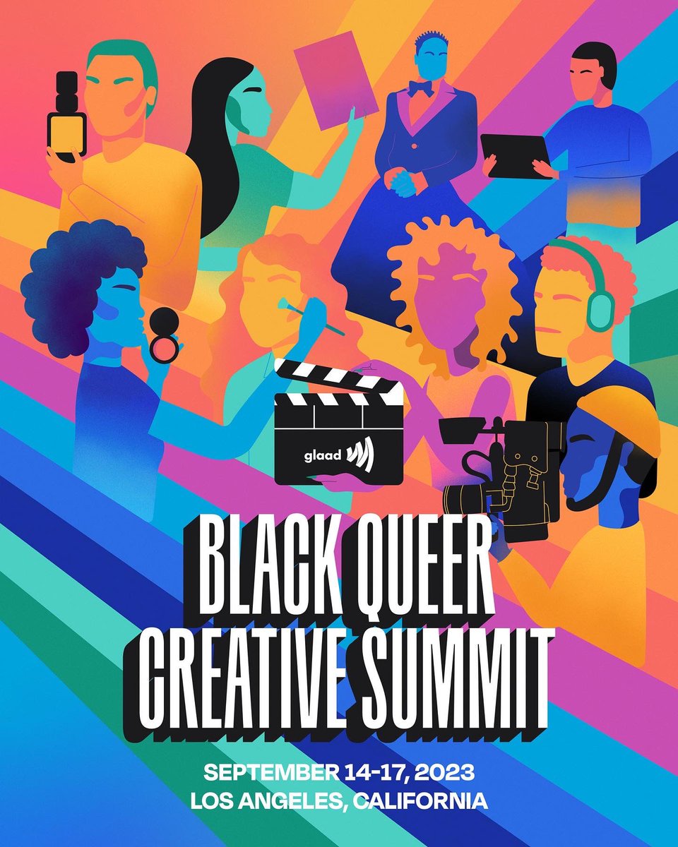 yeshidesigns's tweet photo. The designer of GLAAD’s inaugural Black Queer Creative Summit. #glaadbqcs @glaad https://t.co/5DcO9cXJTI