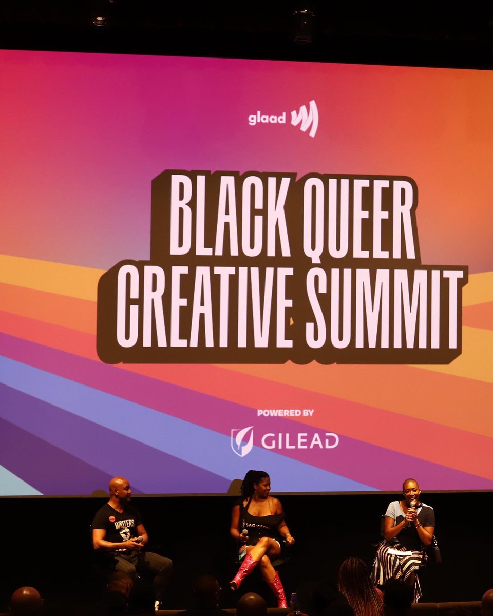 yeshidesigns's tweet photo. The designer of GLAAD’s inaugural Black Queer Creative Summit. #glaadbqcs @glaad https://t.co/5DcO9cXJTI