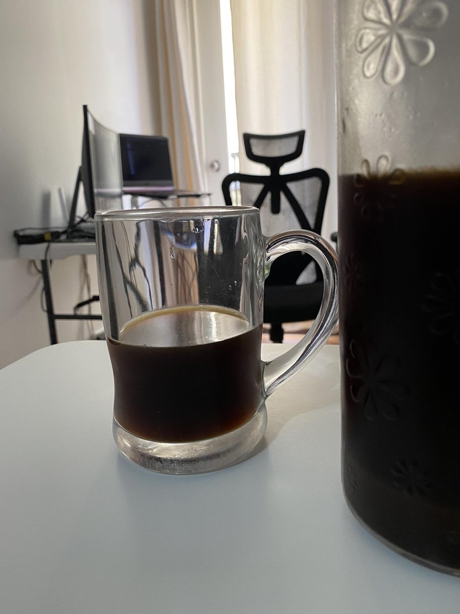 choyrecto's tweet photo. cold brew https://t.co/qx29PS9os3