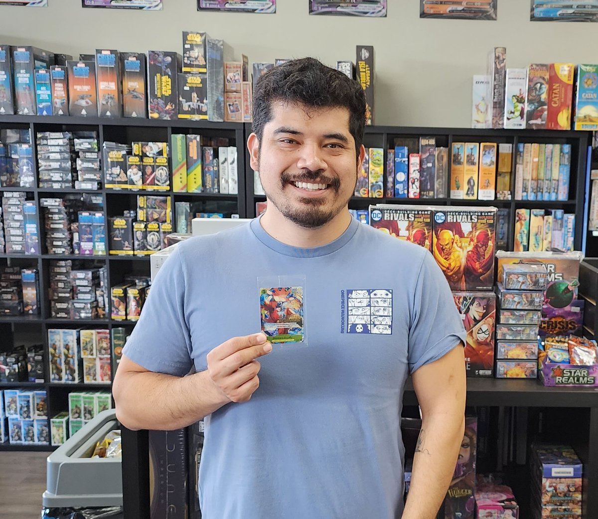 OrangeSamuraiD's tweet photo. OP04 Kingdoms of Intrigue Pre-Release was a success:

#OnePiece #OnePieceCardGame #OnePieceTCG #OrangeSamuraiD #OP04 #KingdomsofIntrigue #Prerelease #HouseRulesGaming https://t.co/T8A8lGKizu