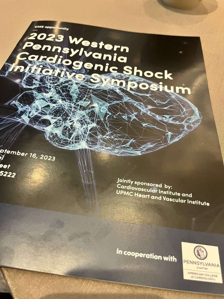RachelIbrahimMD's tweet photo. A great cardiogenic shock symposium with some incredible speakers! Let’s talk about it’s relevance to @emergencymedicine #Pittsburgh #CardiogenicShock @UPMC https://t.co/ilbYVTBLmF