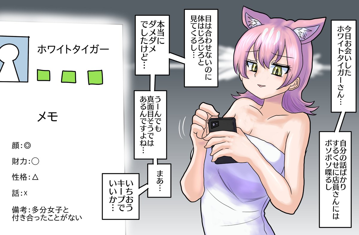 デート後のピーチパンサー

ホワイトタイガーとのデート後のピーチパンサー 