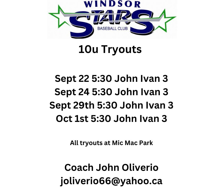 WindsorStarsBaseball (@windsor_stars) on Twitter photo 