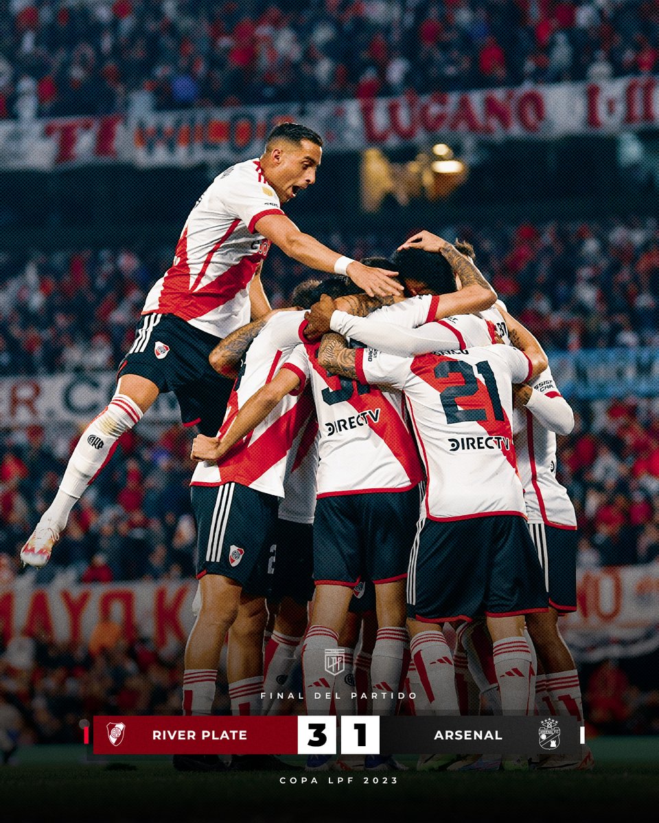¡¡GANÓ RIVER!! 🤍❤️🤍