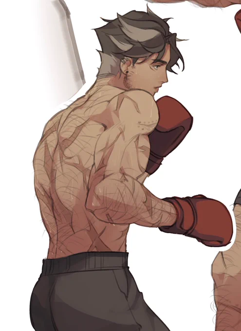 wdym this is exactly what he looks like. he doesnt look any different. this is actually official art 