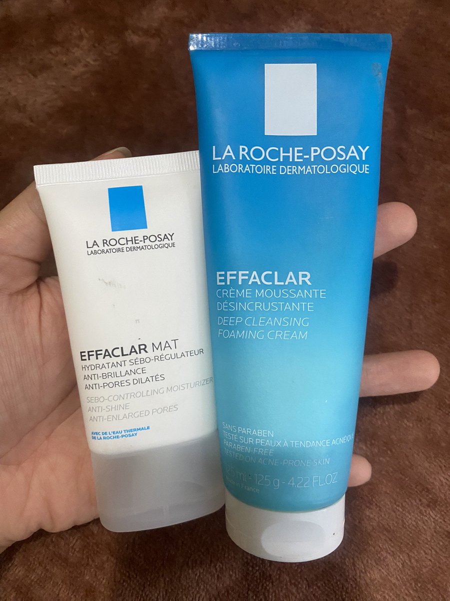 MynameisMaddy's tweet photo. ขาย la roche-posay effaclar mat ใช้ไป4-5ครั้ง 
กับตัว foaming cream ใช้ไปไม่ถึง10ครั้งของแท้1000%  ขายคู่ 1,100 รวมส่ง  #ลาโรช #ถูกและดี #larocheposay #รักษาสิว #ส่งต่อสกินแคร์มือสอง #ส่งต่อสกินแคร์ #HowtoPerfect  #สิว https://t.co/lgLLyjFNF3