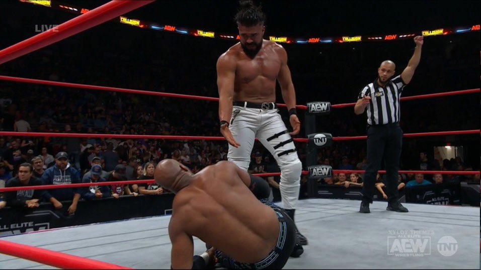 AndradeElIdolo's tweet photo. Thank you #ScorpioSky  

You are an incredible talent, this is not over yet, we need another match.

👊🏼👊🏼👊🏼 https://t.co/iHnwwZomAn