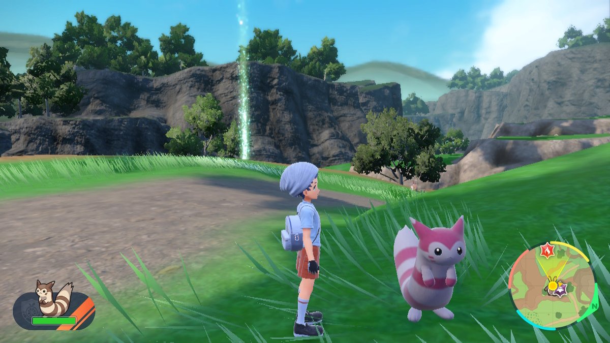 DaRandomThing1's tweet image. #PokemonScarletViolet #NintendoSwitch AAAAAHHHH FURRET yisfd7o4s7o