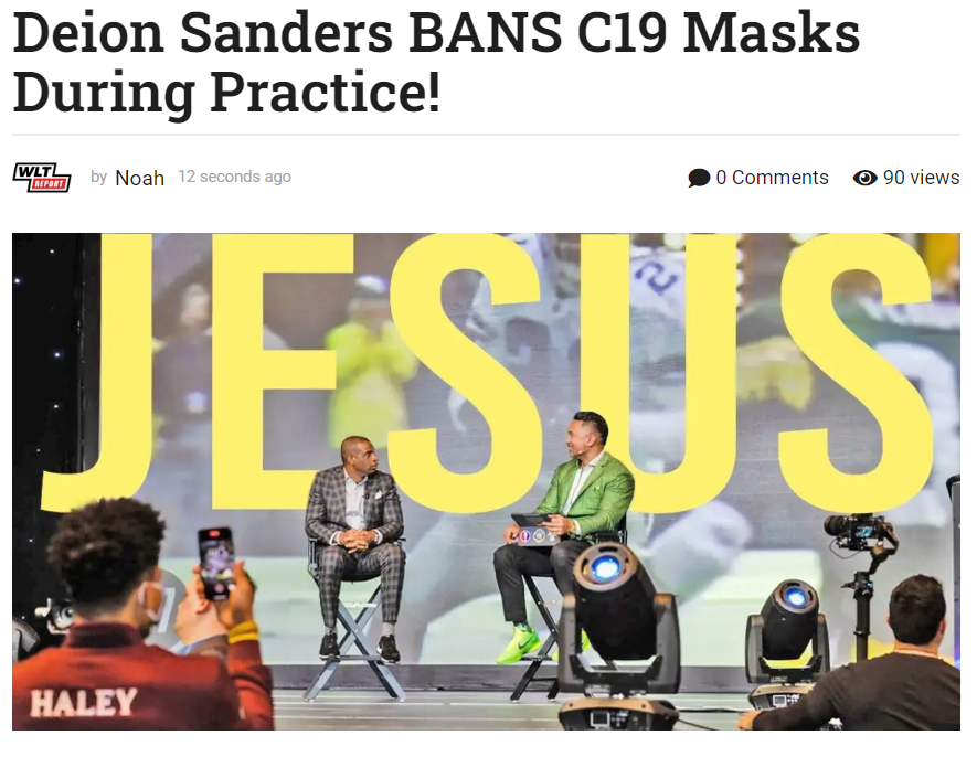 AwakenedOutlaw's tweet photo. This is what you call being proactive.
"FIRST COACH IN COLLEGE FOOTBALL TO BAN COVID MASKS"
Steel your resolve.
Refuse to be played again.
https://t.co/EZeRO1EneR https://t.co/bpQOCDImC6