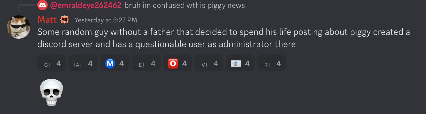 Ummmm…. Why was the Roblox piggy discord changed to Pou?.. : r