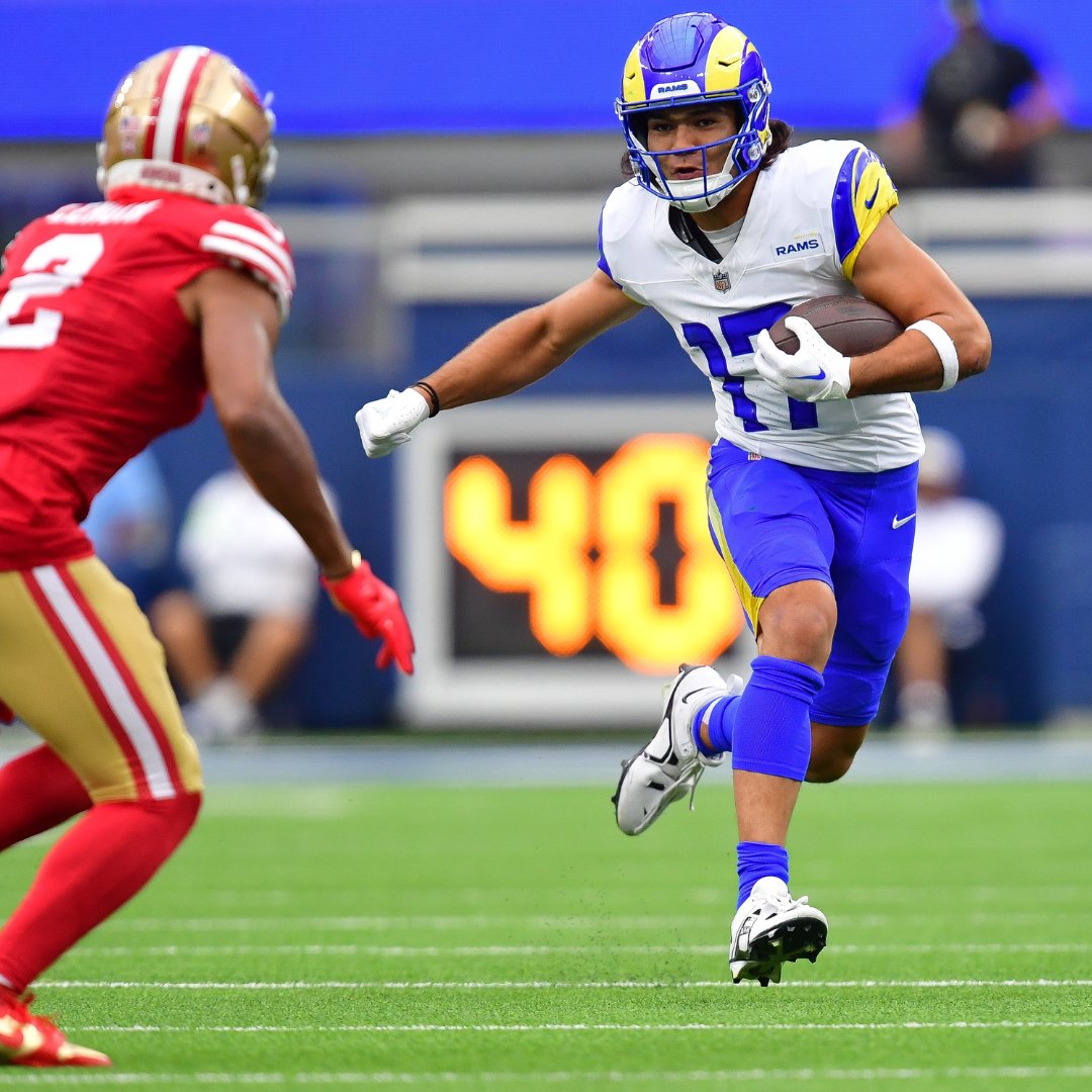 No player in NFL history has caught more passes in the first two games of their NFL career than #Rams WR Puka Nacua, who has caught 25 passes.

The previous record was 19. 

Pacua is also the first player NFL history to have 10 catches and 100+ yards in each of his first 2 games.