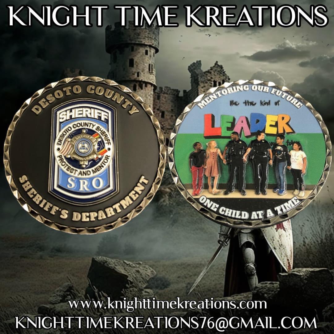 Our DCSD SRO coins! Love these 🙌 Thank you Knight Time Kreations for the great work you do! 💪😎
<a href="/TheBurgSROs/">Lewisburg SRO’s</a> <a href="/DCSeNews/">DCS News</a>