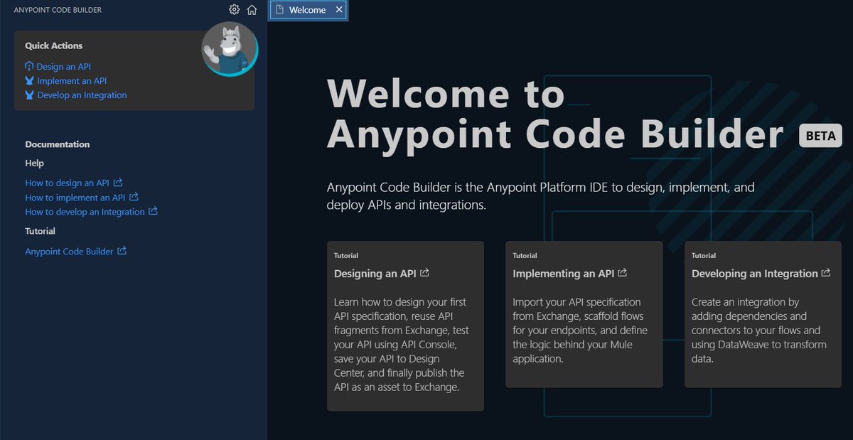 skussun1's tweet image. VSCodeでMuleSoftのAPI開発体験！

#MuleSoft #AnypointCodeBuilder