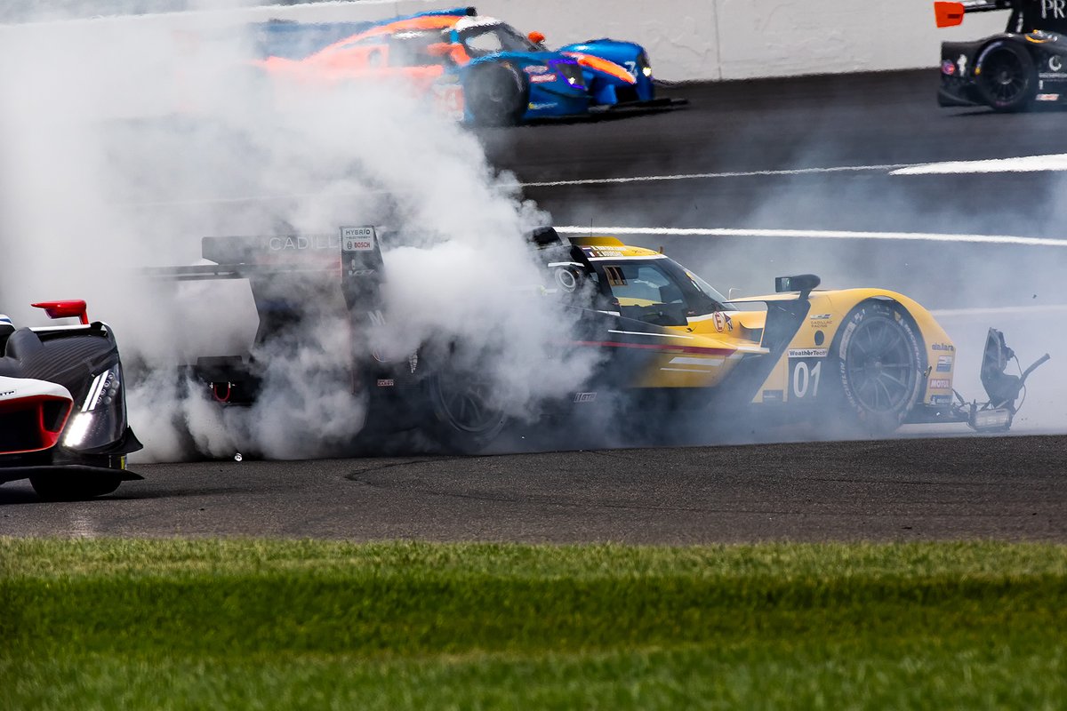 Chaos in Turn 1. IMSA Tirerack.com Battle on the Bricks
#imsaracing #indianapolismotorspeedway #BattleOnTheBricks #Cadillac #porsche #GTP #racing #sportscars #sportsphotography #motorsportsphotography #motorsports