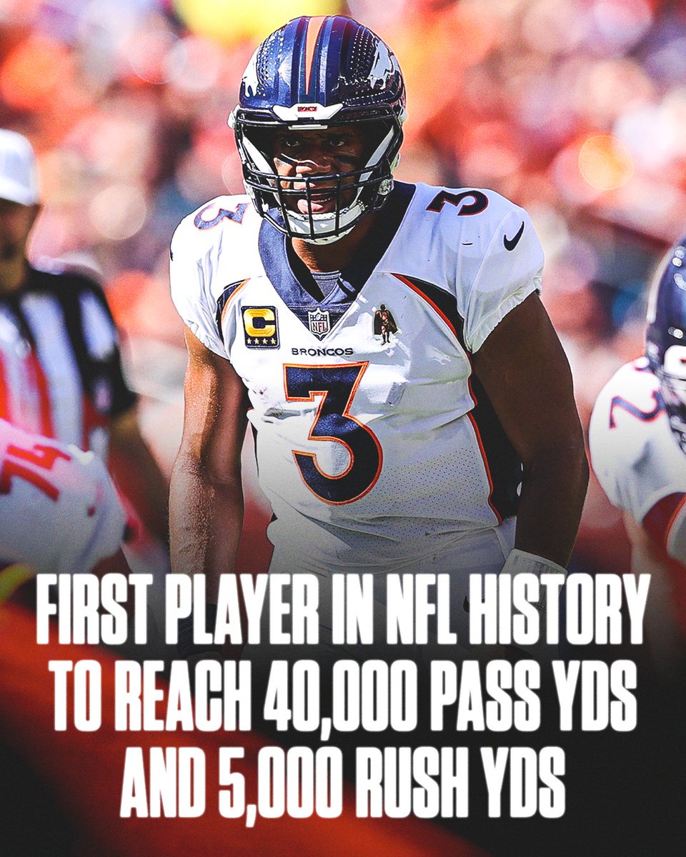 Russell Wilson reached a historic milestone 👏