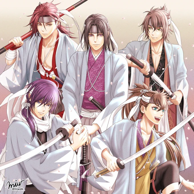 #薄桜鬼15周年  #薄桜鬼十五周年15周年おめでとうございますこんなに長く熱く続いてくださることに感謝を込めて 