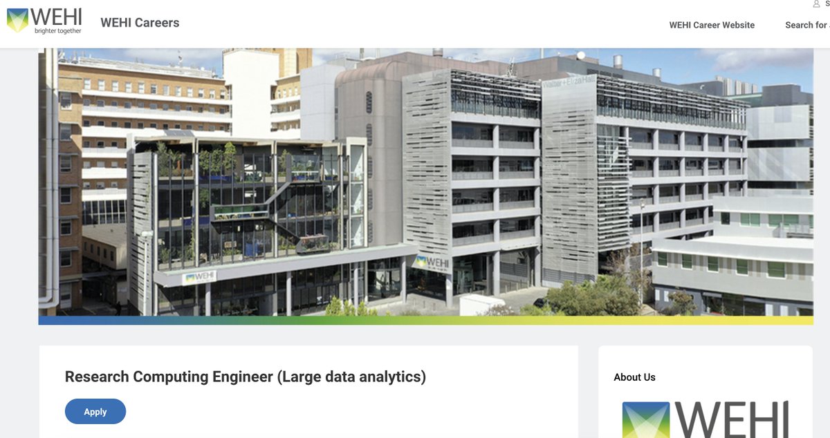 Stefano Mangiola (@steman_research) on Twitter photo #JobOpportunity! 💻🧬 at <a href="/WEHI_research/">WEHI (Walter and Eliza Hall Institute)</a>
- #singlecell Large-data #Analytics
- #SoftwareEngineer
- #HPC
Work with us and <a href="/CSL/">CSL</a> to make the next-generation #singlecell immune-intelligence infrastructure!
🗓️ by 26 Oct
Community, please RT!
wehi.wd3.myworkdayjobs.com/WEHI/job/Parkv… #JobOpportunity! 💻🧬 at <a href="/WEHI_research/">WEHI (Walter and Eliza Hall Institute)</a>
- #singlecell Large-data #Analytics
- #SoftwareEngineer
- #HPC
Work with us and <a href="/CSL/">CSL</a> to make the next-generation #singlecell immune-intelligence infrastructure!
🗓️ by 26 Oct
Community, please RT!
wehi.wd3.myworkdayjobs.com/WEHI/job/Parkv…