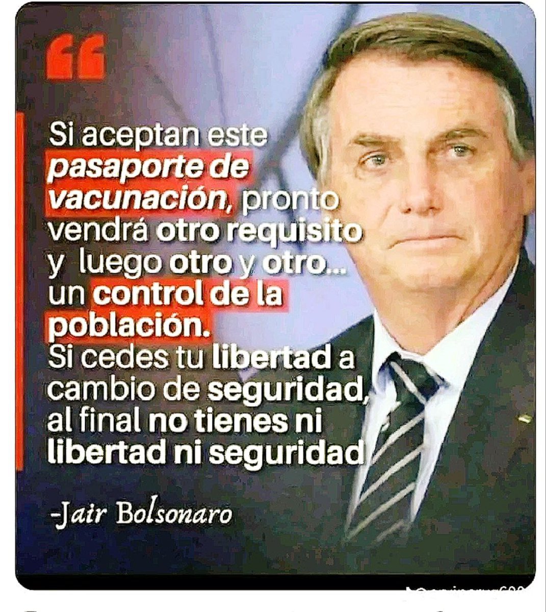 nesimallorca's tweet image. #Agenda2030 
#NeverForget 
#NeverAgain 
#controldelapoblacion 
#Vaccine 
#vaccineSideEffects 
#vaccinedeaths 
#Despierta 
#WakeUp
#Bolsonaro