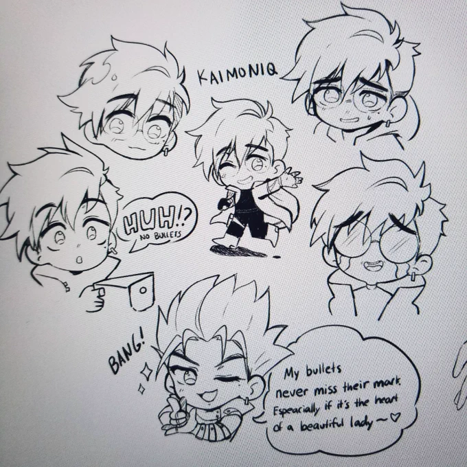 Just Vash doodles today~ ('• u •`) ♡

#trigun #vashthestampede 