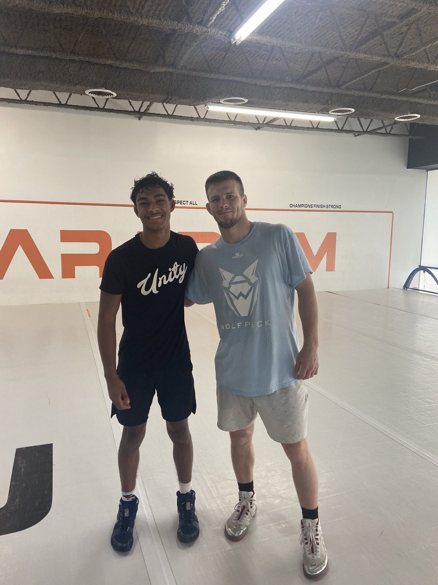 Training with Jason nolf
