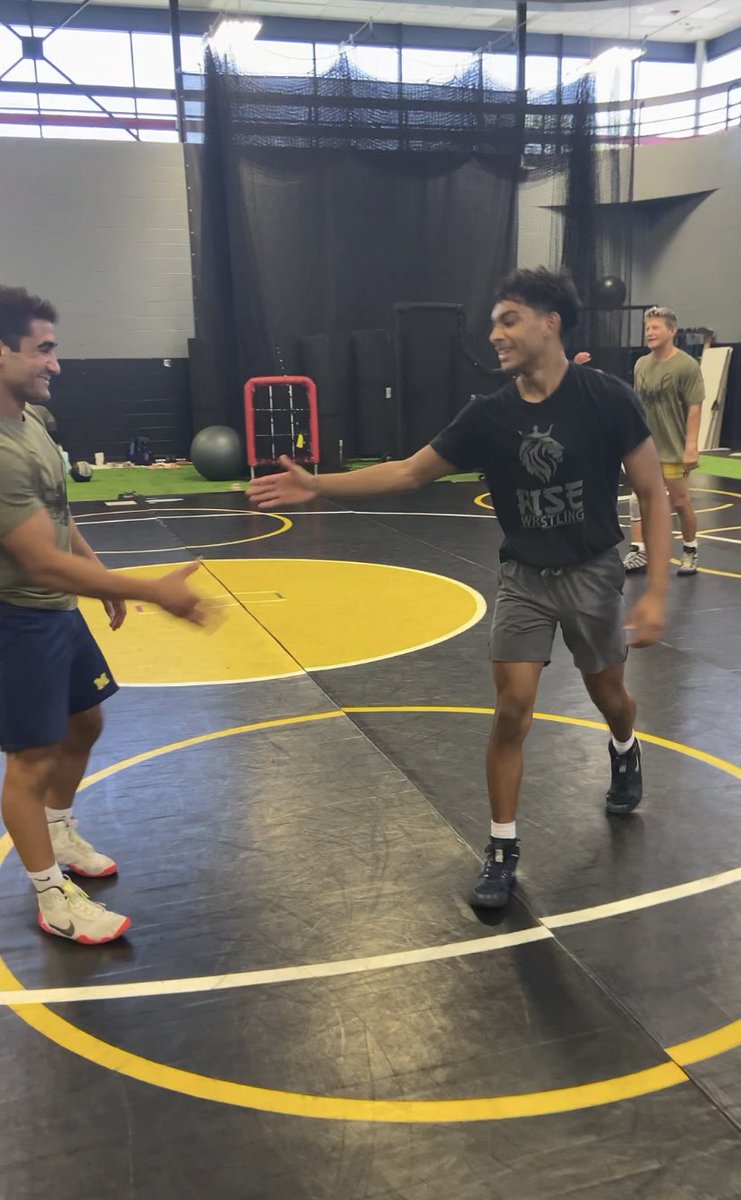 Trainning with Alec pantaleo