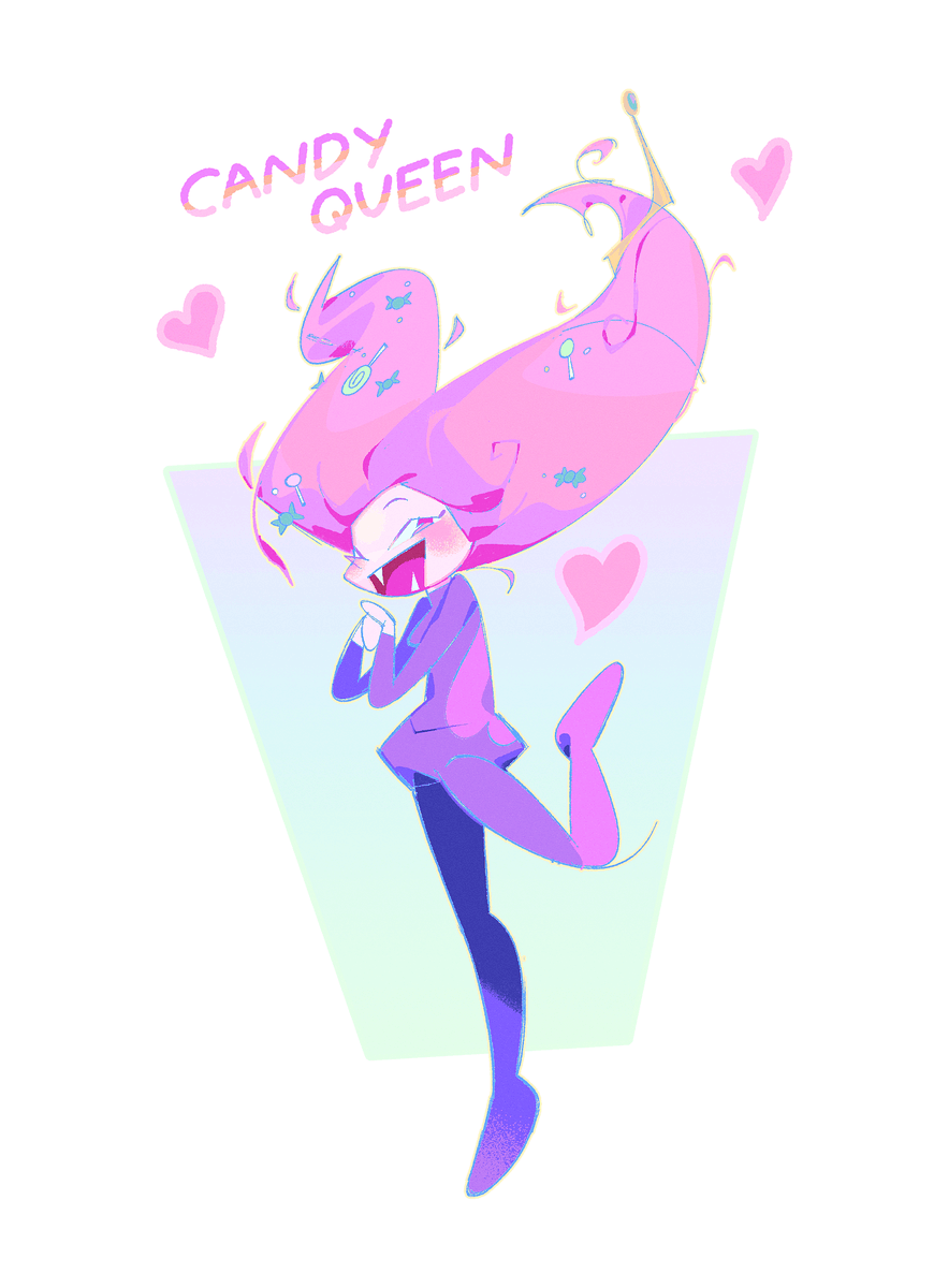 「CANDY  QUEEN!  #adventuretime #fionnaand」|pear 🥒｜#ALIENSWEEPのイラスト