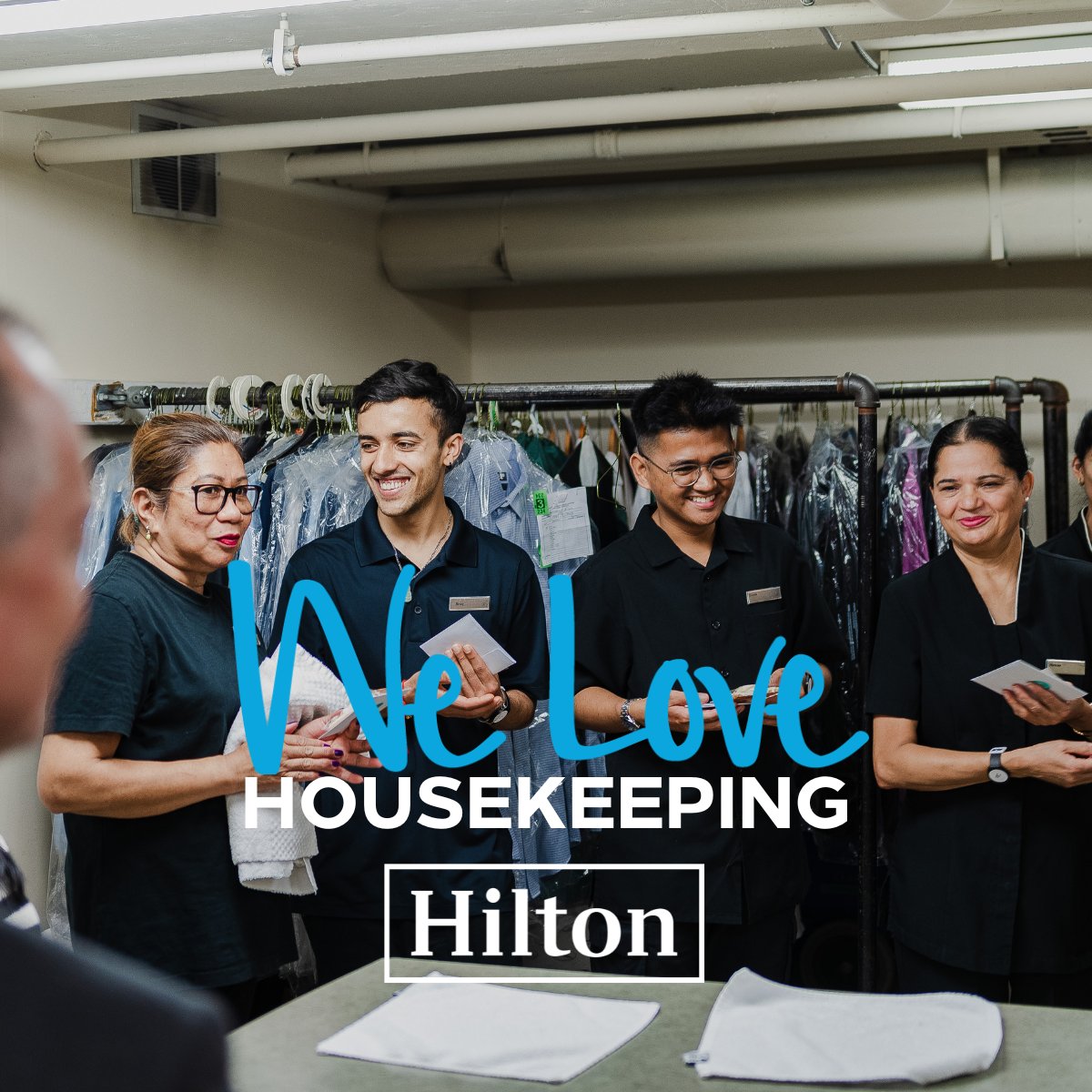 HiltonYVR's tweet photo. Last week, the spotlight was on our incredible Housekeeping team during #HousekeepingWeek! Keep an eye out for a recap of our memorable celebrations. 👏
#RichmondMoments #HousekeepersWeek #HiltonCareers https://t.co/yJWKCDNxCy