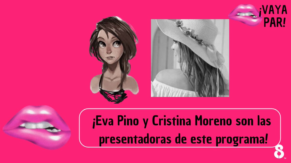 VayaParTV's tweet photo. Cristina: "Empezamos desvelando un BOMBAZO que podremos ver esta temporada en @8tv_es" https://t.co/EhNTFzkrBe https://t.co/6mfXwGn1X4