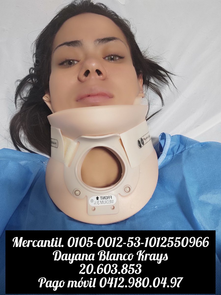 Tuve una caída muy grave desde el 2 piso de mi edf, grabando unas cosas para el trabajo. Resbale con los converse, y caí.

Estoy recolectando dinero para recuperar el préstamo para pagar la clínica

Cada ayuda cuenta 🤲

Mercantil/ Pago  móvil
20.603.853
Pago móvil 0412.980.04.97