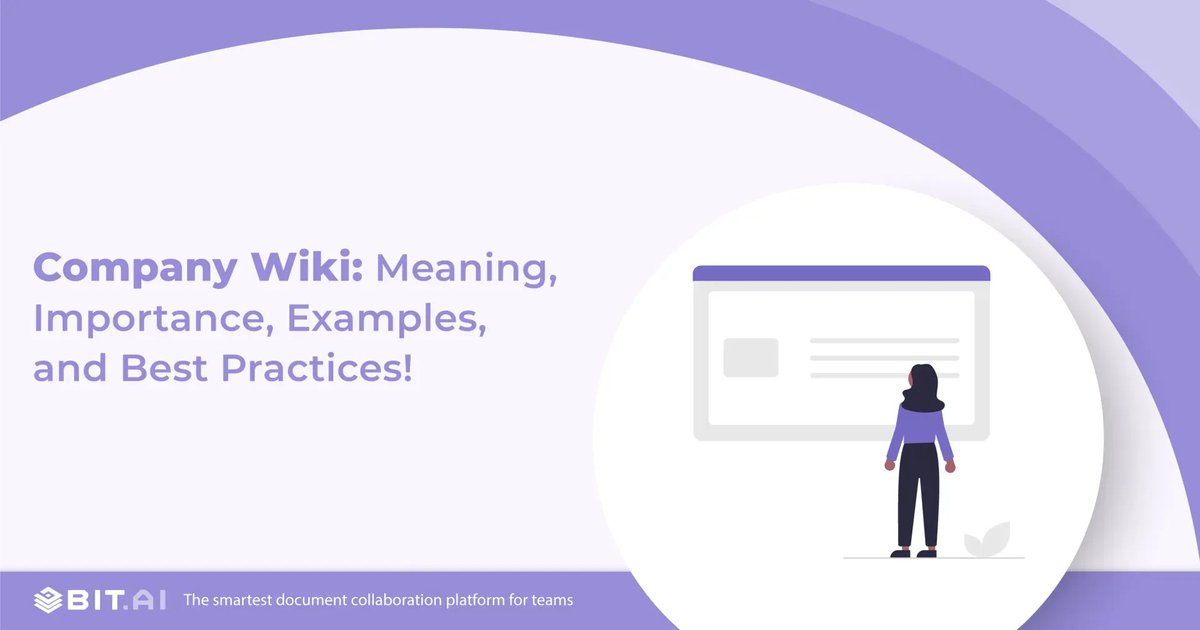 Bit_docs's tweet image. 📚 Wiki: Like a treasure chest for your biz secrets! Share, store, and sparkle with knowledge gems. 💎 
buff.ly/3WDM6Wa

#KnowledgeVault #KnowledgeExchange #BusinessWisdom