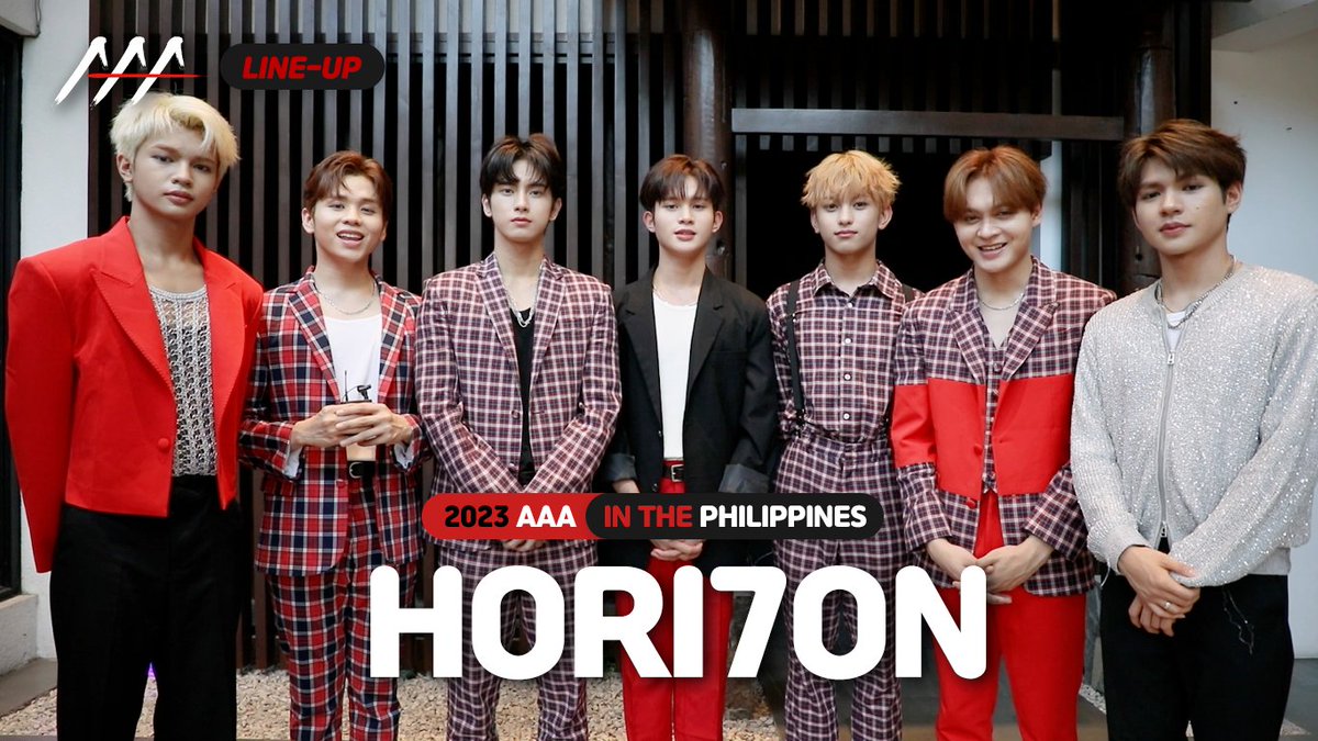 STARNEWS_AAA's tweet photo. 2023 Asia Artist Awards IN THE PHILIPPINES!
그룹 호라이즌의 인사말이 도착했습니다💟

https://t.co/qEjHE8JFRI
(KOR + ENG Ver.)

📅December 14, 2023
🔗'Philippine Arena' in the Philippines

#AAA #2023AAA 
#AsiaArtistAwards 
#호라이즌 #HORI7ON https://t.co/nl5tIAbAke